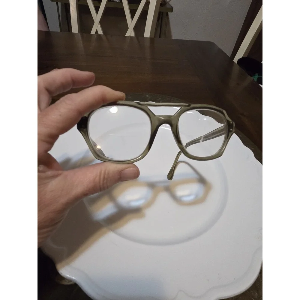 Vintage 1970s Marine Eyeglass Frames 6M PI Z87 Safety Glasses
